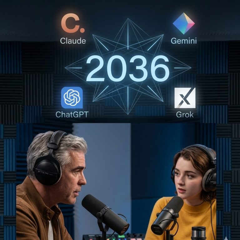 AIX Experimento “Consejo de las IA” : Proyecciones 2036